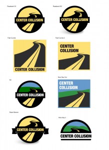 Center Collision Logo Options